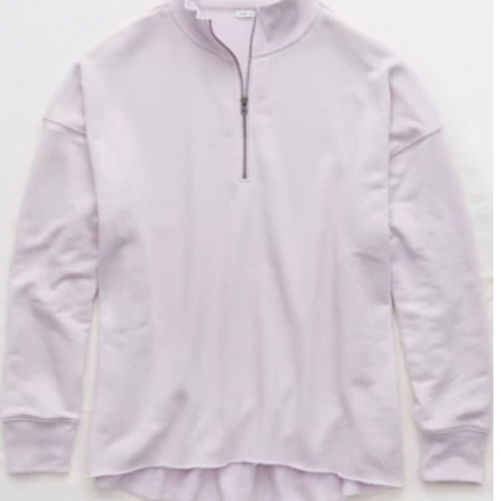 EUC Aerie Sunday Soft Sweatshirt Lavender
